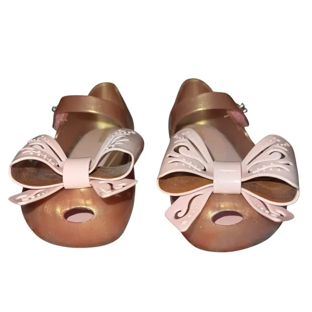 Mini Melissa Ultragirl Bow Jelly Flats